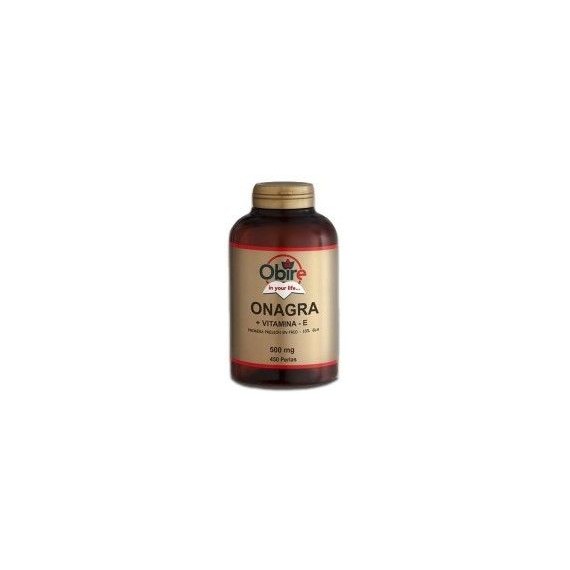Aceite de Onagra + Vitamina E 500mg - 450 Perlas - Obire