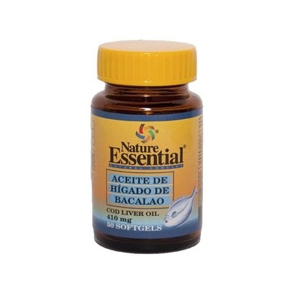 Aceite de Hígado de Bacalao 410mg - 50 Perlas - Nature Essential
