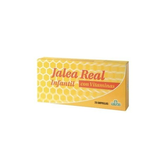 Jalea Real Infantil con Vitaminas - 20 ampollas - Sotya