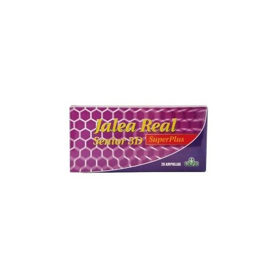 Jalea Real Senior 3D SuperPlus - 20 ampollas - Sotya