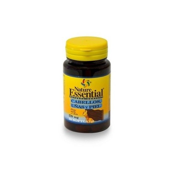 Cabellos, Uñas y Piel 570mg - 60 Perlas - Nature Essential