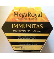 MegaRoyal Immunitas - Jalea Real - 20 Ampollas - DietMed