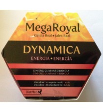 MegaRoyal Dynamica - Jalea Real - 20 Ampollas - DietMed