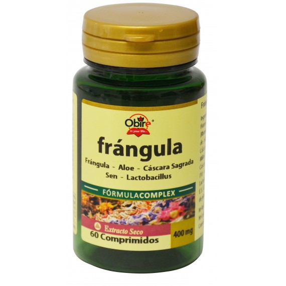 Frangula 400mg - Formula Complex - 60 comprimidos - Obire