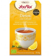 Yogitea - Té - Detox con Limón- 17 Bolsitas
