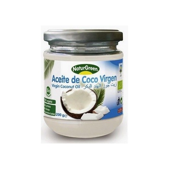 Aceite de Coco Virgen Bio - 200g - NaturGreen