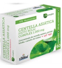 Centella Asiatica Complex - 400mg - 60 Cápsulas - Nature Essential