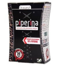 Piperina - 30mg - 60 capsulas - Drasanvi