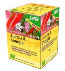 Infusión Flores de Bach - Fuerza y Energía - 15 bolsitas - Salus