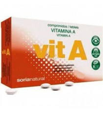 Vitamina A - 48 Comprimidos - Soria Natural