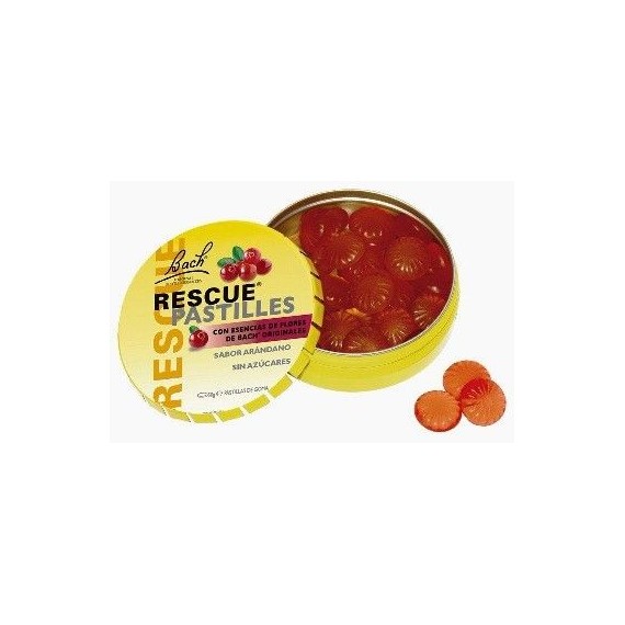 Rescue Pastillas - Sabor Arandanos - 50g - Flores de Bach