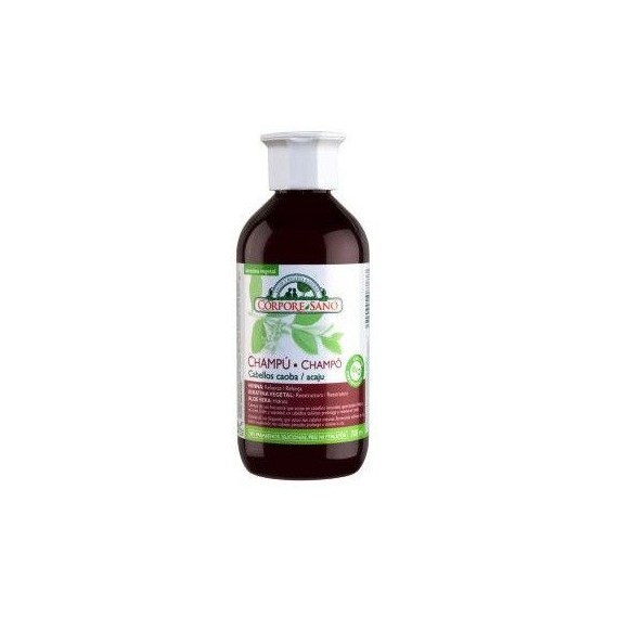 Champú a la Henna - Cabellos Caoba - 300ml - Corpore Sano