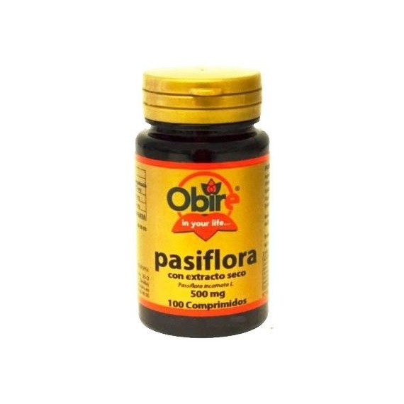 Pasiflora - Extracto Seco - 500mg - 100 comprimidos - Obire