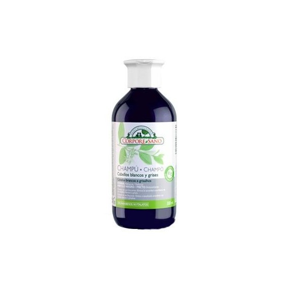 Champú a la Henna - Cabellos Blanco y Grises - 300ml - Corpore Sano