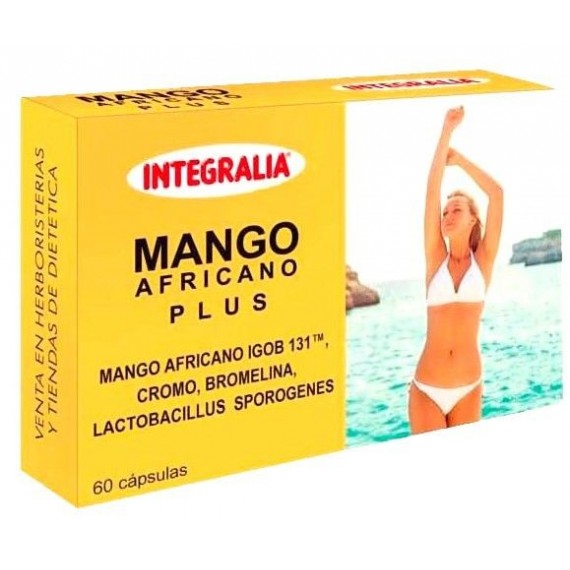 Mango Africano Plus - 60 Cápsulas - Integralia
