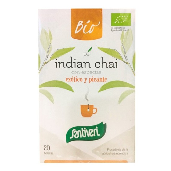 Té Indian Chai Bio - 20 Bolsitas - Santiveri