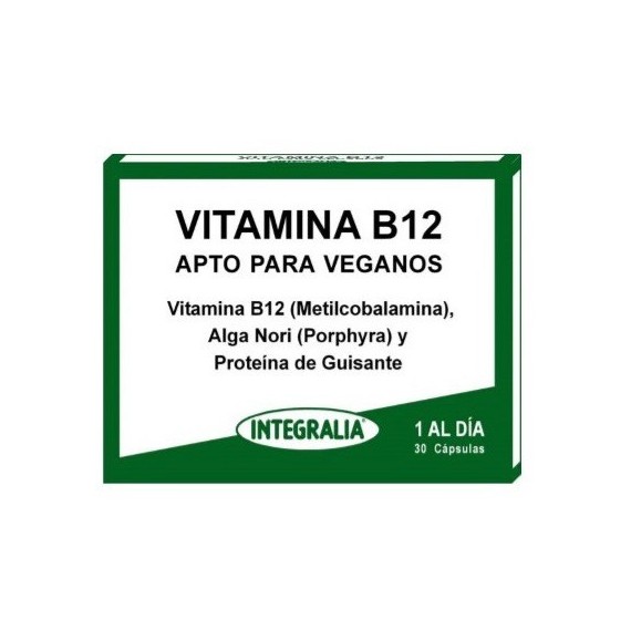 Vitamina B12 - Integralia - 30 capsulas