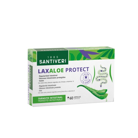 Laxaloe Protect, capsulas - Santiveri