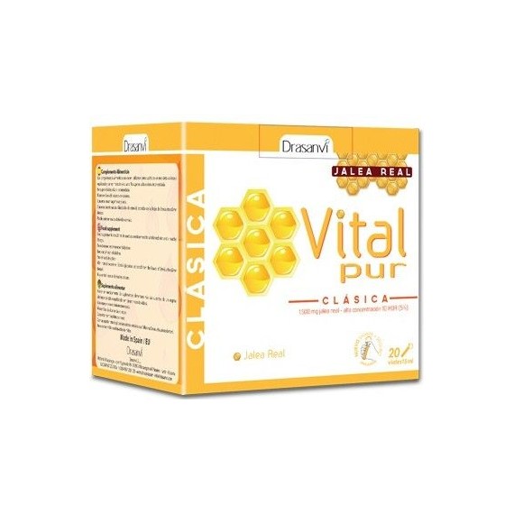 Jalea Real Vital Pur Clásica - 20 viales - Drasanvi
