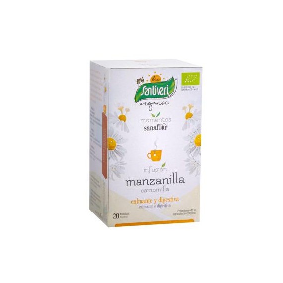 Sanaflor Manzanilla - 20 Bolsitas - Santiveri