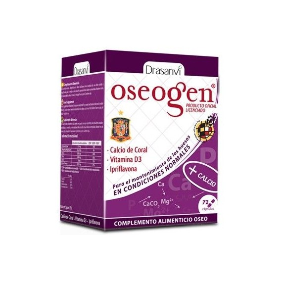 Oseogen Óseo - 72 Cápsulas - Drasanvi