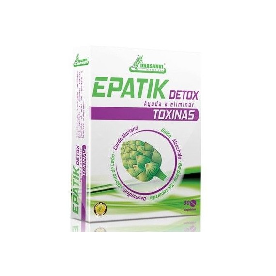 Epatik Detox - 30 Comprimidos - Drasanvi
