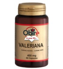 Valeriana 400mg - Obire - 60 Capsulas 