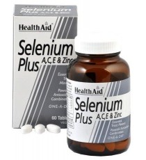 Selenium Plus - 60 Tabletas - HealthAid