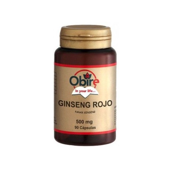 Ginseng Rojo 500mg - 90 Cápsulas - Obire