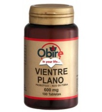 Vientre Plano 600mg - 100 Comprimidos - Obire