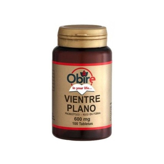Vientre Plano 600mg - 100 Comprimidos - Obire