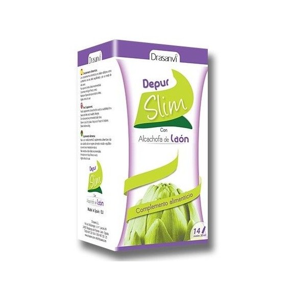 Depur Slim con Alcachofa de Laón - 14 Viales - Drasanvi