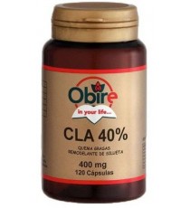 CLA (Acido Linoleico Conjugado) Quema Grasas 400mg - 120 Cápsulas - Obire