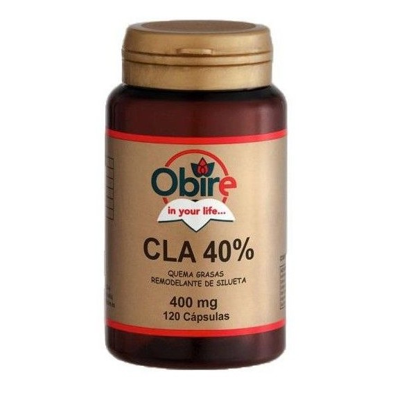 CLA (Acido Linoleico Conjugado) Quema Grasas 400mg - 120 Cápsulas - Obire