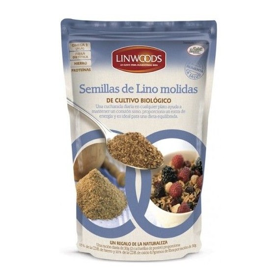 Semillas de Lino Molidas - 425g - Linwoods