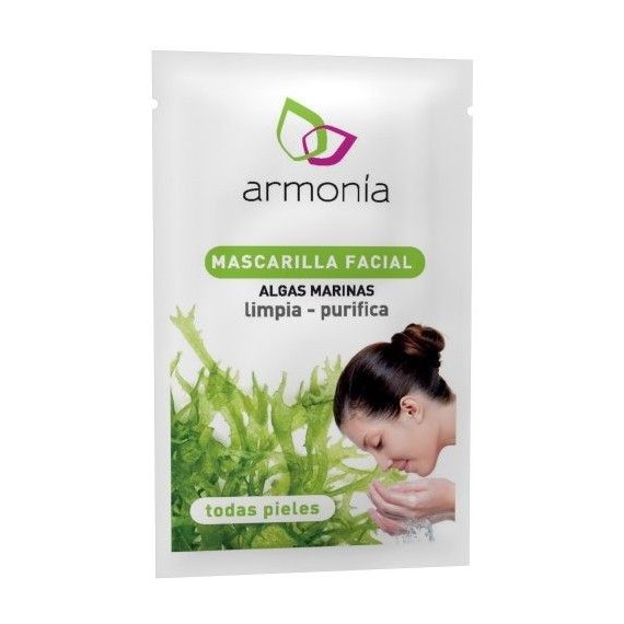 Mascarilla Facial Algas Marinas - 11g - Armonia