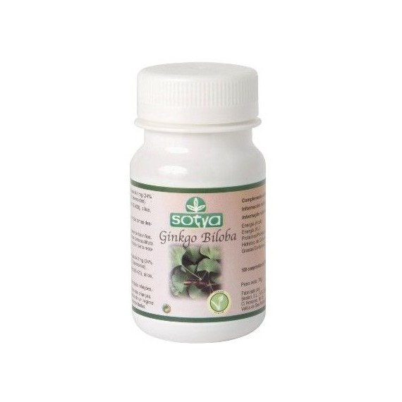 Ginkgo Biloba - 100 Comprimidos - Sotya