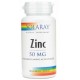 Zinc - 60 Cápsulas - Solaray
