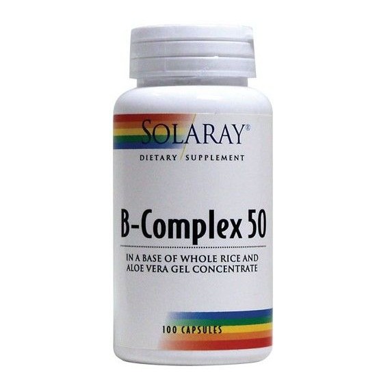 B-Complex - 50 Cápsulas - Solaray