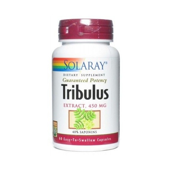 Tribulus 450mg - 60 Cápsulas - Solaray