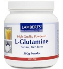 L-Glutamina (en polvo de alta calidad) - 500g - Lamberts