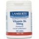 Vitamina B6 50mg - 100 Comprimidos - Lamberts