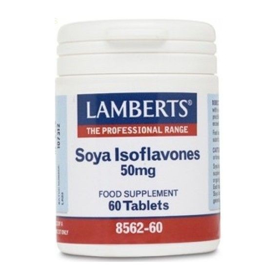 Isoflavonas de Soja - 60 Comprimidos - Lamberts