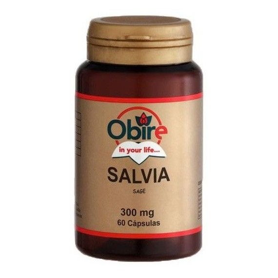 Salvia 300mg - 60 Cápsulas - Obire
