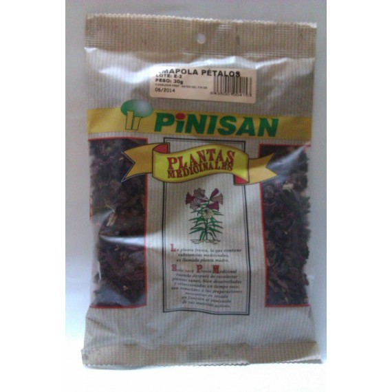 Amapola Pétalos - 30g - Pinisan