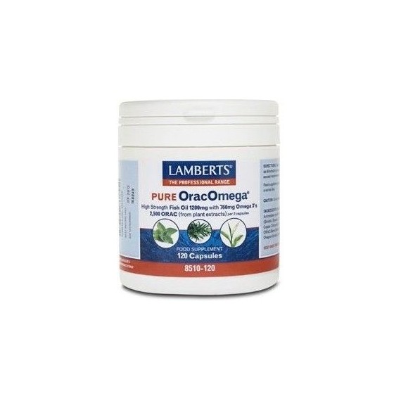 OracOmega - 120 Capsulas - Lamberts