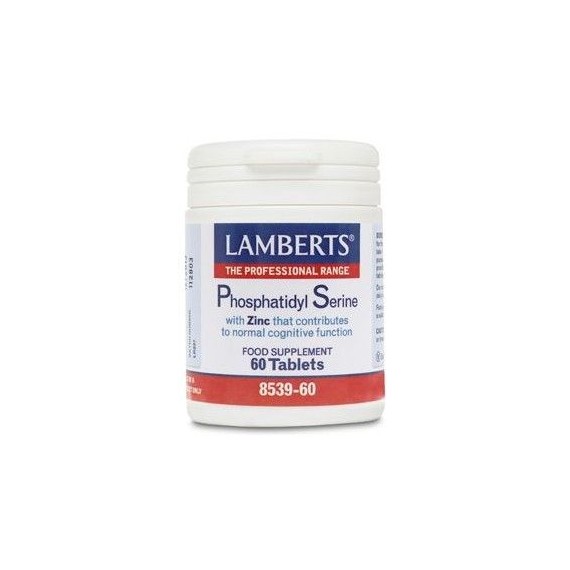 Fosfatidil Serina con Zinc - 60 Comprimidos - Lamberts