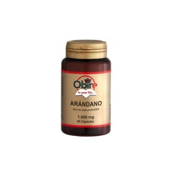 Arándano 1000mg - 60 Cápsulas - Obire