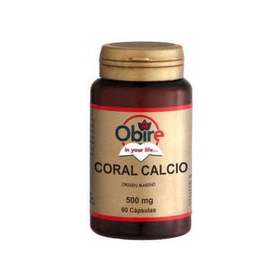Calcio Coral - 60 Cápsulas - Obire