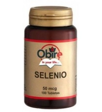 Selenio - 50mcg - 100 Comprimidos - Obire